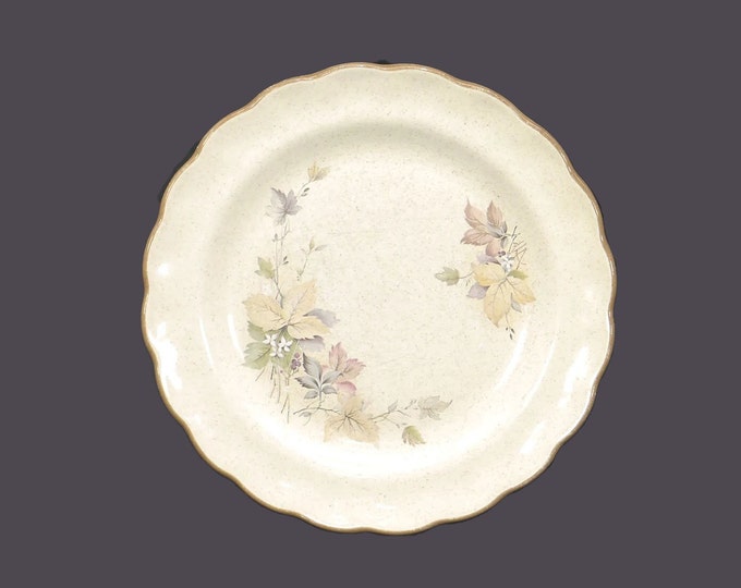 Royal Doulton Devon LS1068 stoneware bread plate. Lambethware stoneware made in England. Sold individually.