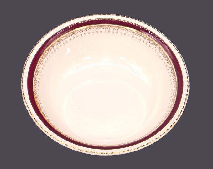 Vintage Simpsons Potters SIM8 round serving bowl. Solian Ware ironstone England.