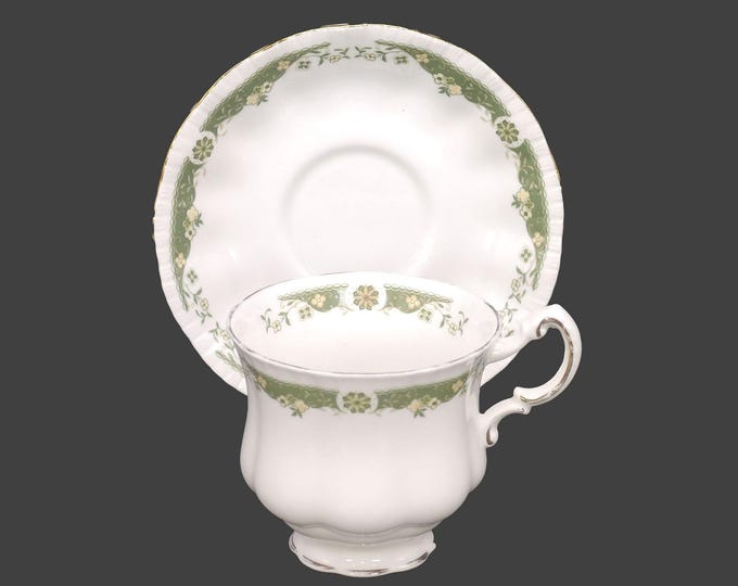 Paragon Lynwood bone china cup and saucer set made in England.
