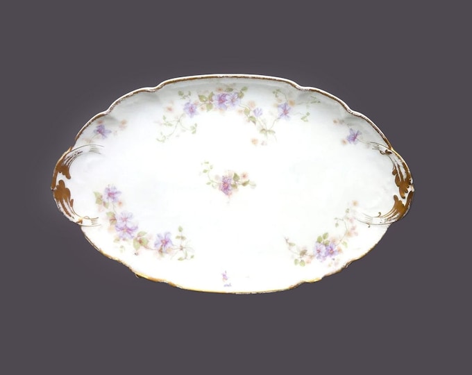 GDA Limoges | Gerard Dufraisseix Abbott | Field Haviland GDA169 oval platter made in France.