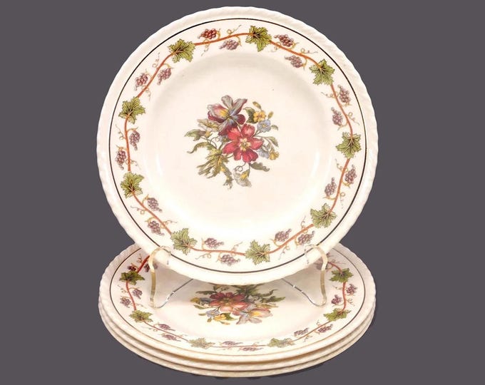 Antique Crown Ducal Riviera bread plates made in England. Choose quantity below.