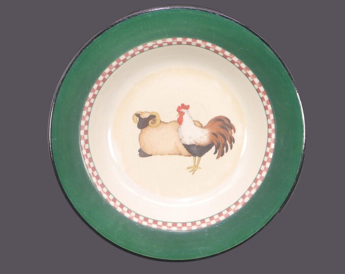 International Tableworks 18 Henry & Co. rimmed, stoneware soup bowl. Choice of pattern sold individually.
