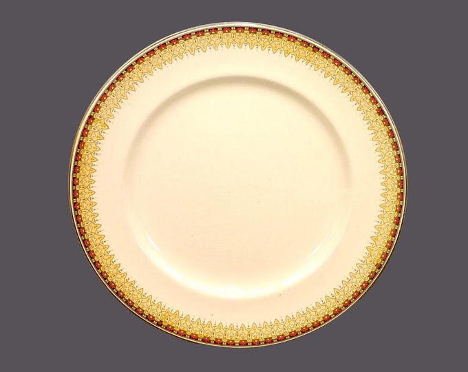 Antique Edwardian Age Johnson Brothers Regal dinner plate. Victorian ironstone made in England. Sold individually.