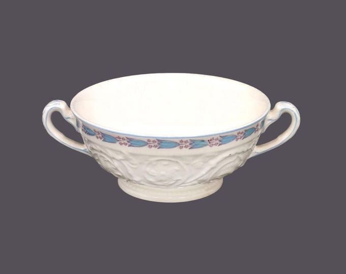 Wedgwood Patrician Morning Glory cream soup cup only made in England.