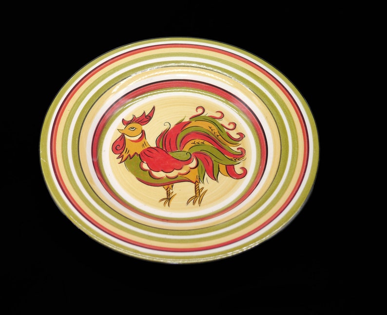 Vintage 1995 Tabletops Gallery HD Designs Rafeal Rooster Etsy Canada