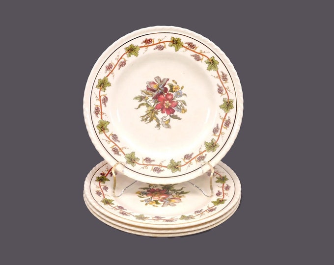 Antique Crown Ducal Riviera bread plates made in England. Choose quantity below.