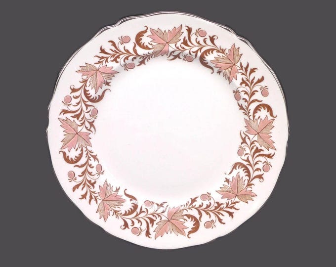 Grosvenor Bone China Rhapsody salad plate made in England. Sold individually.