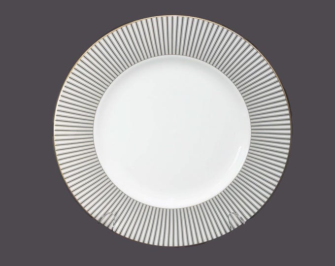 Lenox for Brian Gluckstein Audrey large dinner plate. Unused, original label made in USA.