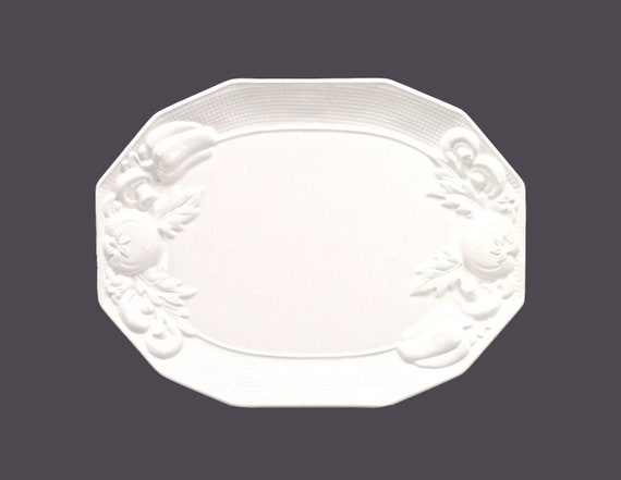 Himark Harvest Weave Chef s Favorite All white Oval Turkey Platter
