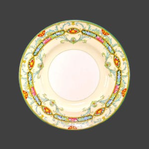 Royal Worcester Madresfield bone china dinner plate made in England. Signed, numbered.
