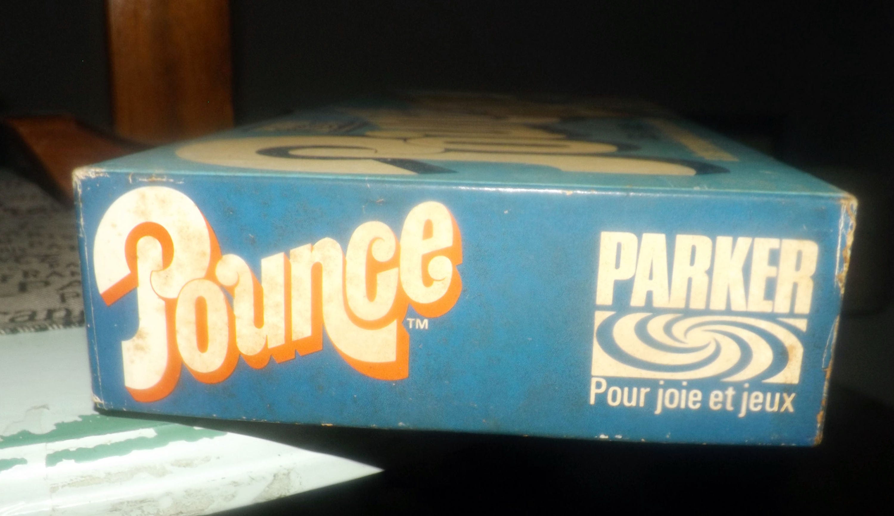 Vintage (1973) Pounce board game published in Canada by Parker Brothers. (see details