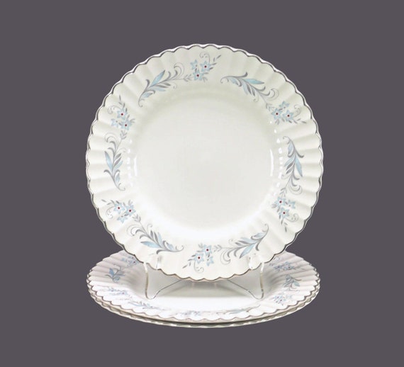 Vintage J&G Meakin Burlington Dinner Plates. Classic White