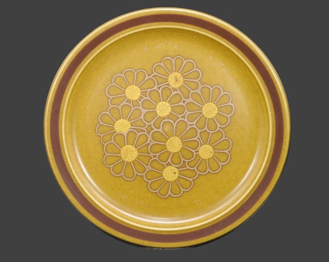 Crest-Stone Japan Progreso S-698 large dinner plate. Vintage stoneware made in Japan. Sold individually.