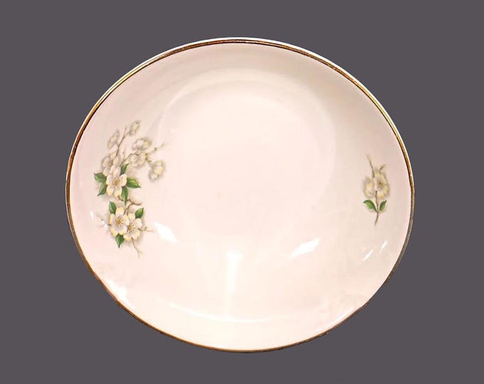 Georgian China Spring Blossom round vegetable serving bowl made in the USA.