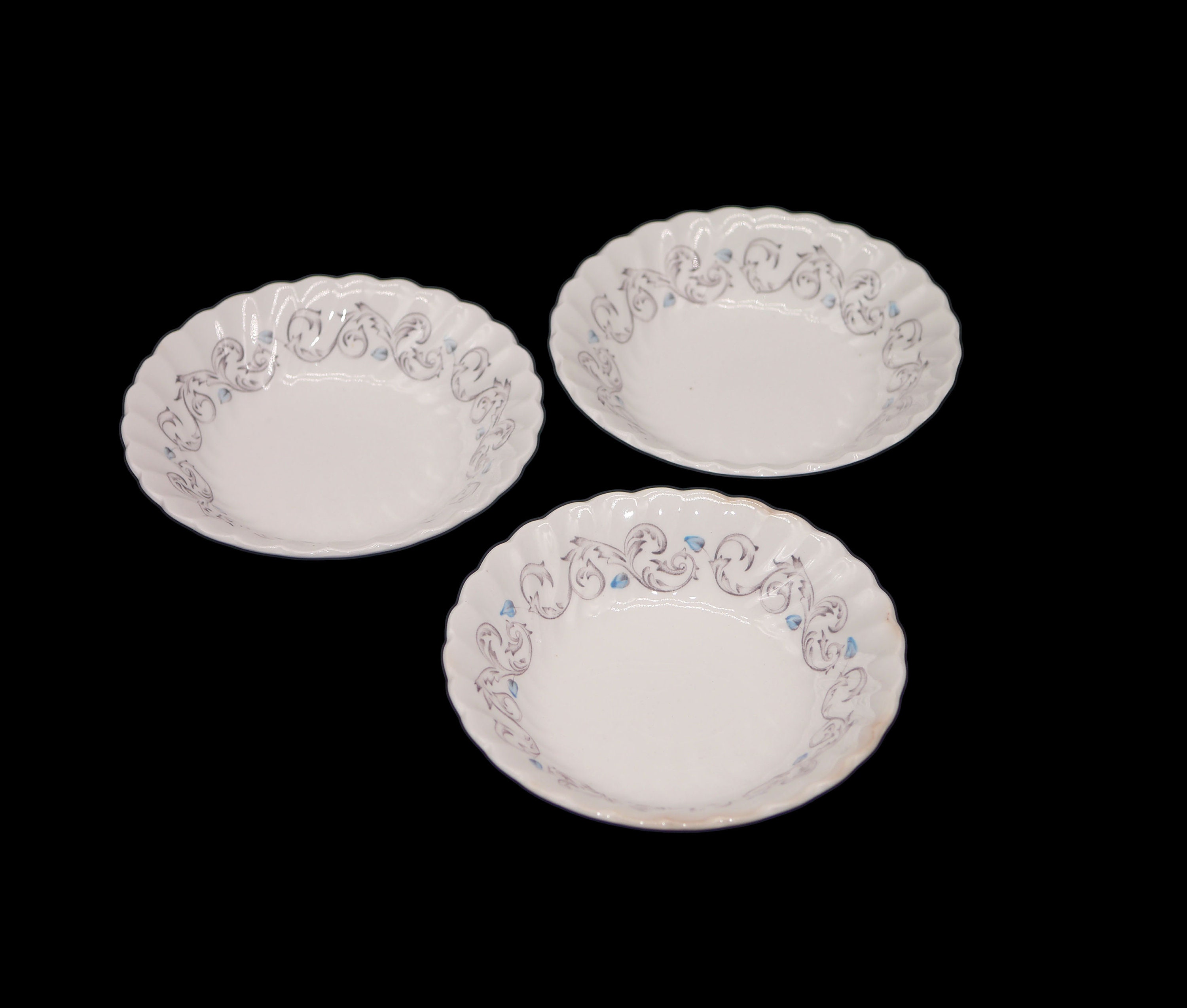 Drei Johnson Brothers Encore Obstwindeln Dessertschalen aus Etsy.de