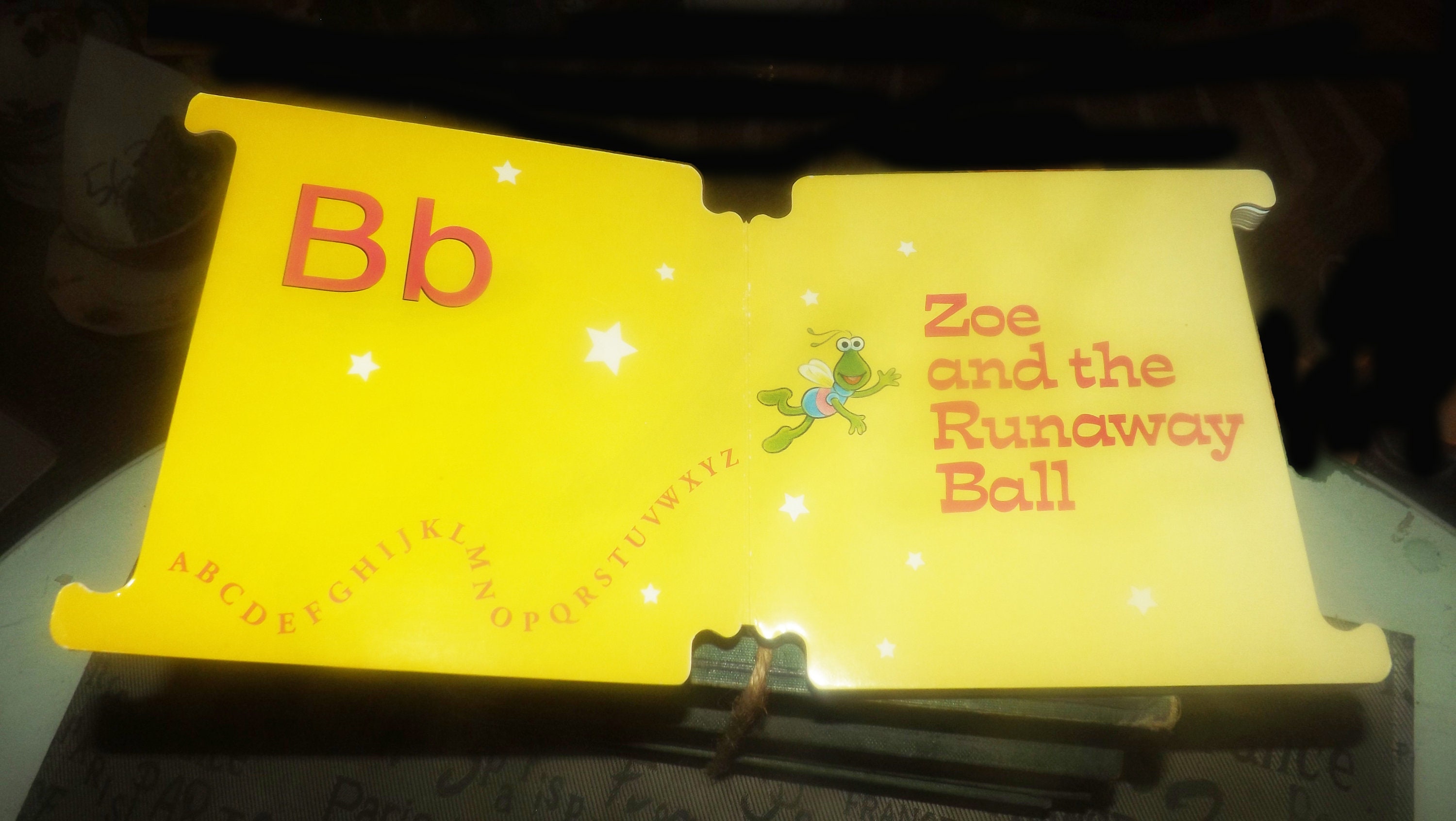 Vintage 1996 CTW Sesame Street Letter B: Zoe and the Runaway | Etsy