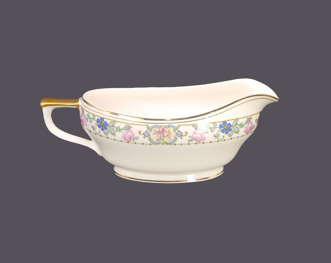 Art-deco era Pope Gosser Duchess gravy boat only made in USA.