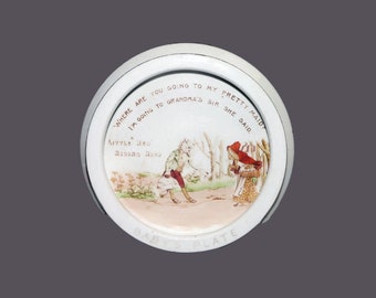 Antique Shelley Red Riding Hood child's | baby's porridge, oatmeal, cereal bowl made in England.