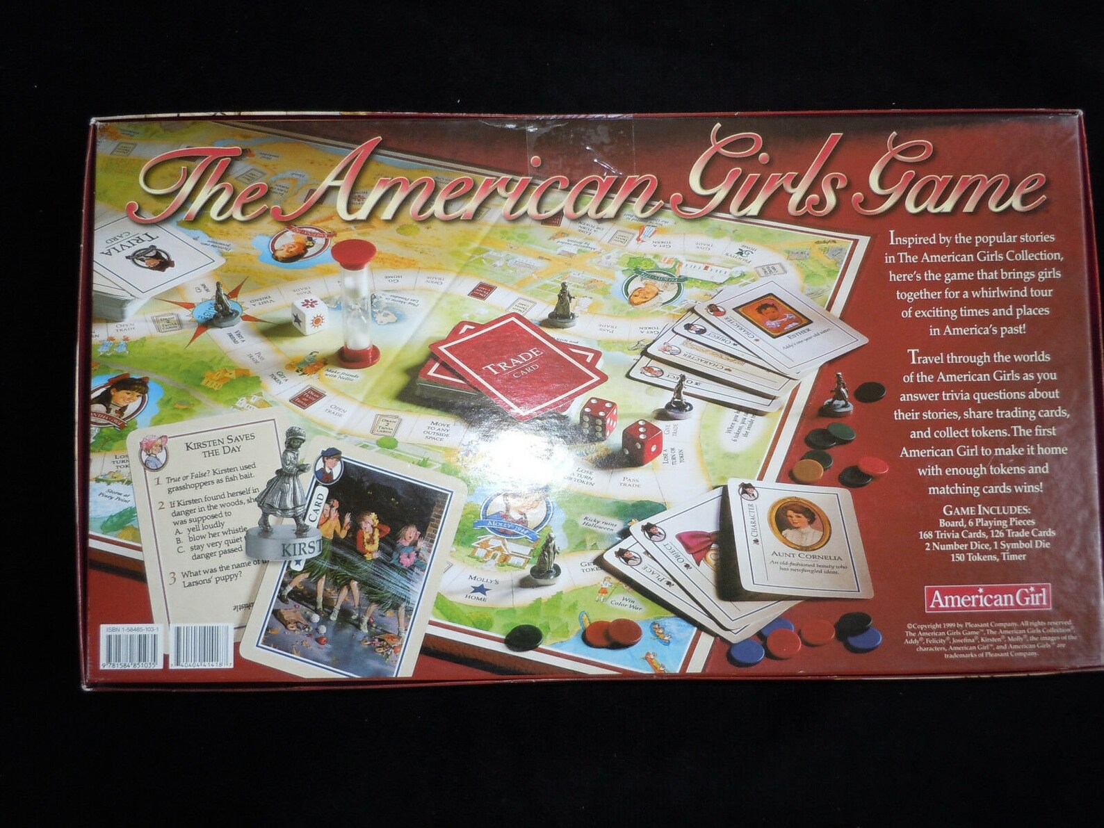 The American Girls Game Trivia Trade and a Trip Through Time Etsy Canada