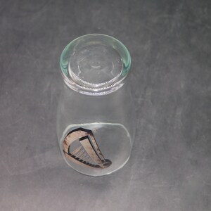 Vintage Guinness Harp logo pint beer glass. image 5