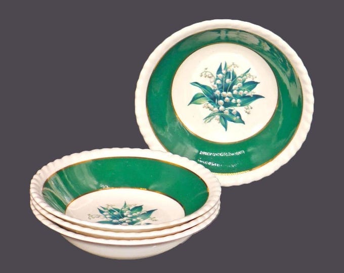 Sovereign Potters Sovereign Princess fruit nappies, dessert bowls. Choose quantity below.