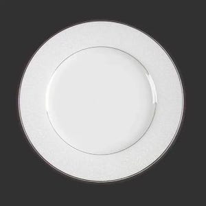 International Wakefield 364 white lace dinner plate made in Japan. Sold individually.