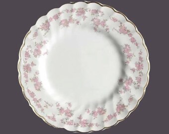 Vintage Myott Bride's Bouquet bread plate made in England.
