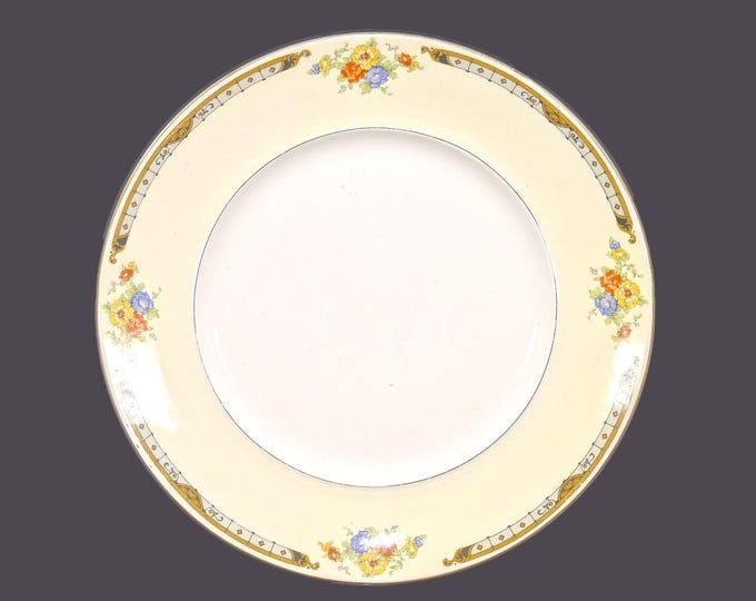 Art-deco era Alfred Meakin Celia dinner plate made in England. Hard to find. Sold individually.