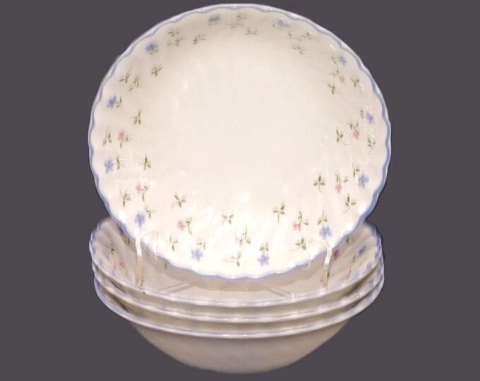 Johnson Brothers Melody coupe cereal bowls made in England. Choose quantity below.