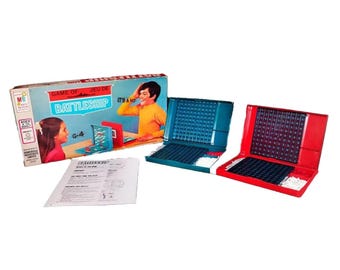 Battleship board game published by Milton Bradley 1971 as game R4730. Made in the USA. Complete.