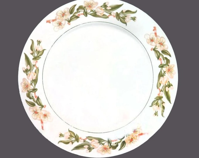 American Atelier Blossom Breeze large dinner plate. Sold individually.