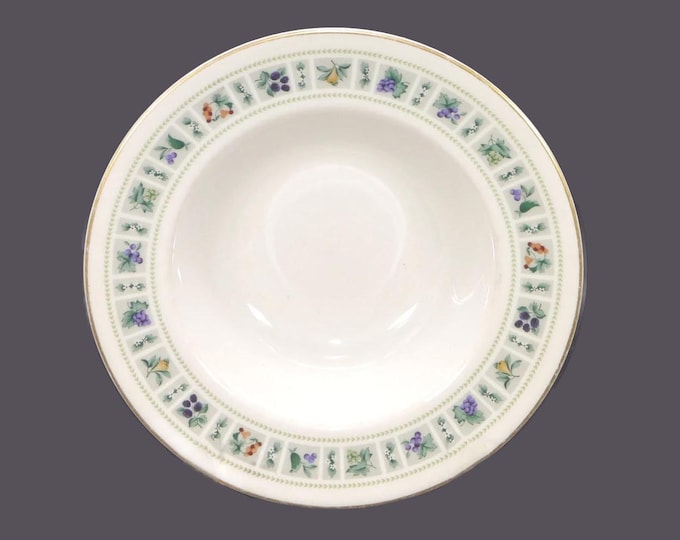 Royal Doulton Tapestry TC1024 rimmed soup bowl made in England.