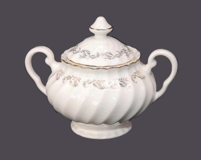 Johnson Brothers JB498 covered sugar bowl made in England.