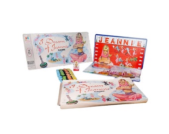 I Dream of Jeannie board game Milton Bradley 1965. Made in USA. Complete.