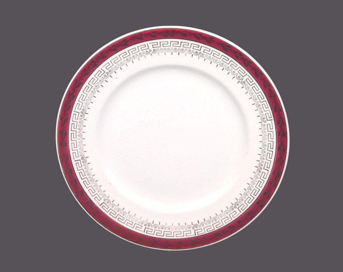 Vintage North Staffordshire Pottery NOS1 Royalty salad plate made in England.