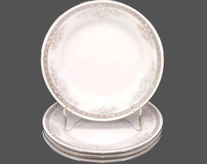 Four Noritake Windham 3194 bread plates.
