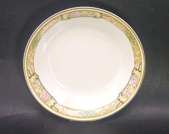 Antique Edwardian era Johnson Brothers JB119 fruit nappie, dessert bowl made in England. Sold individually.