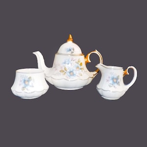 Vintage Sadler Marquis Teapot Set: English Floral Tea Service