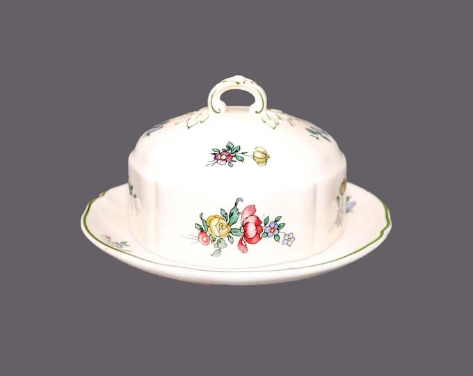 Villeroy & Boch Alt Strassburg round covered butter dish. Flaws (see below).