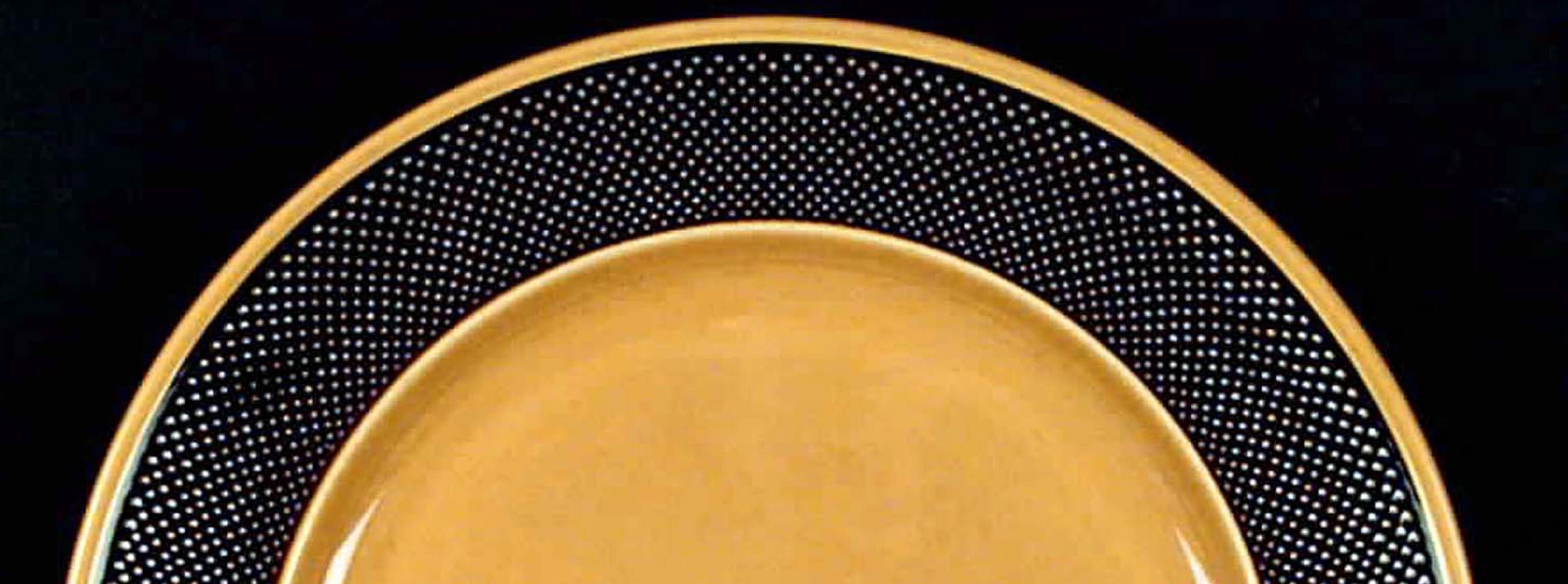 Vintage 1970s Harmony House Aurora large dinner plate made Etsy