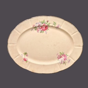 Vintage William Hulme Royal Braemar ovale Servierplatte Made in England.