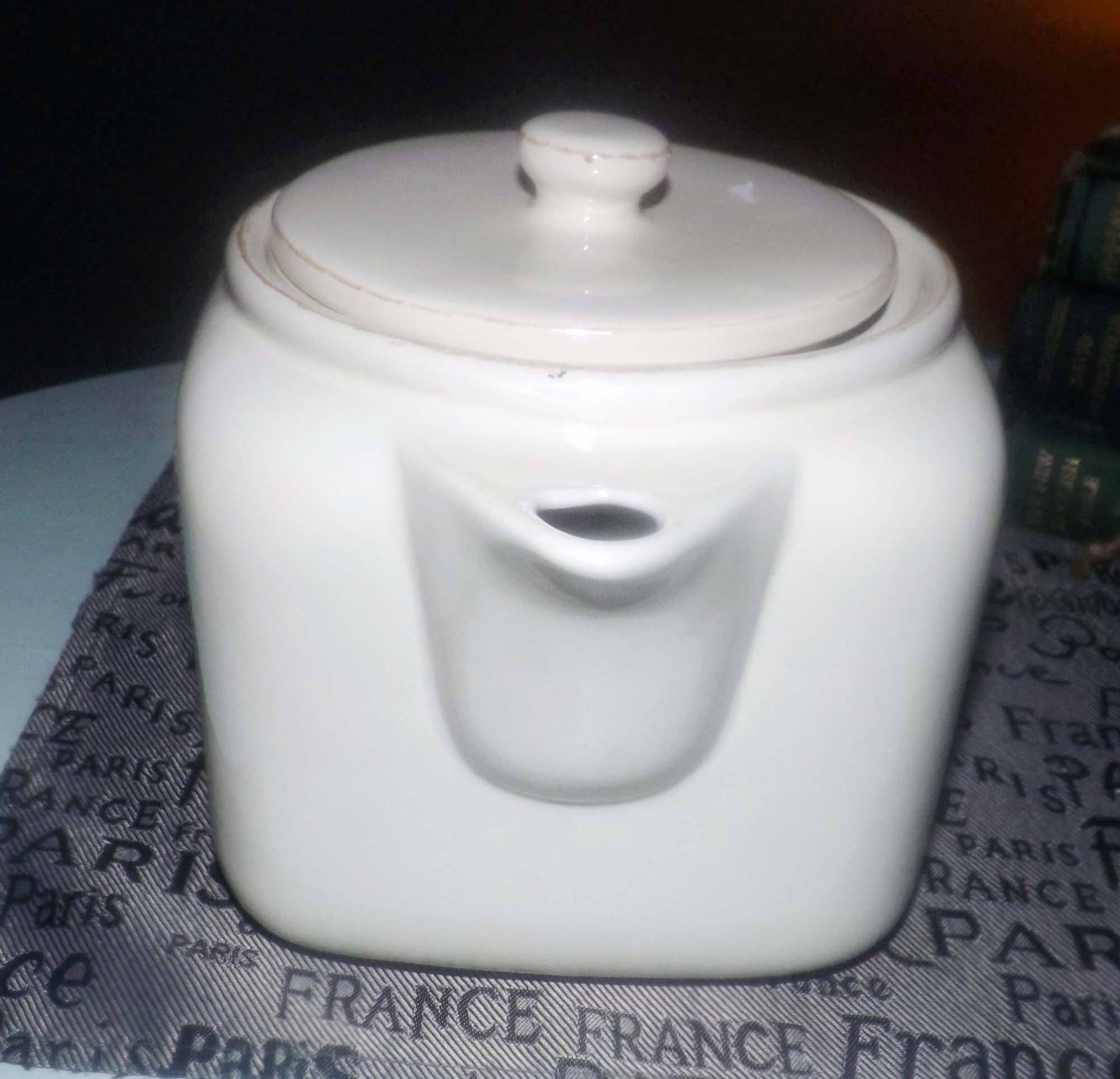 Vintage (late 1980s) large coffee pot made for The Second Cup Coffee