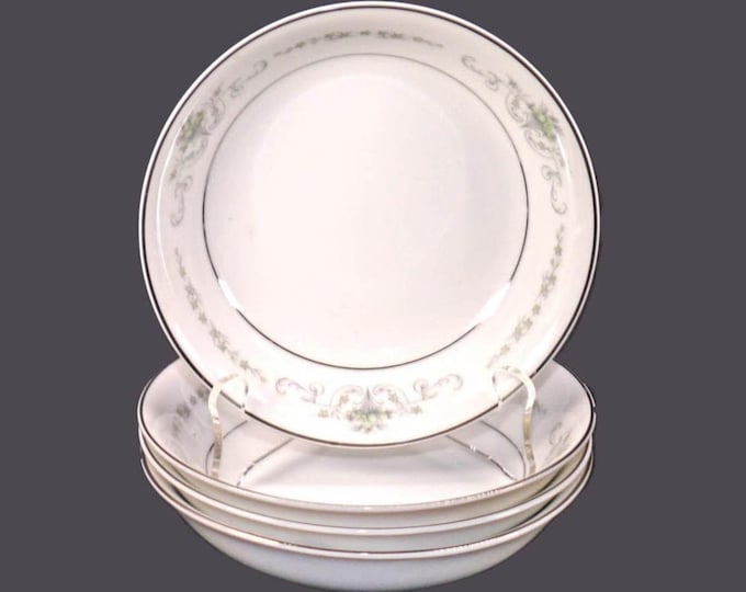 Four Rose China | Noritake Gainsborough 2222 fruit nappies, dessert bowls made in Japan.