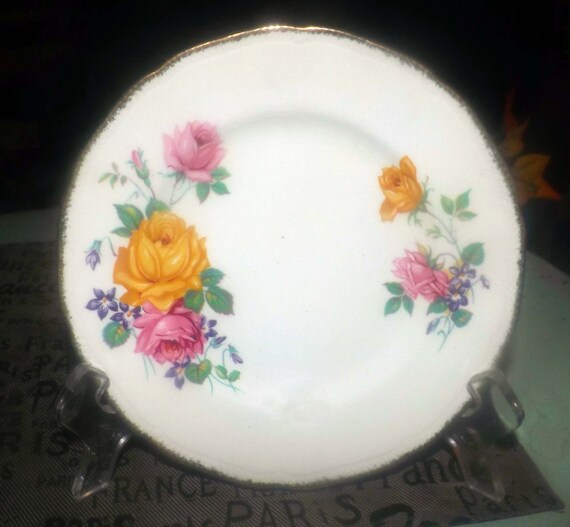 Pain Rose Ridgway Du Milieu Du Siecle Dessert Assiette Etsy Pain Rose Ridgway Du Milieu Du Siecle Dessert Assiette Etsy