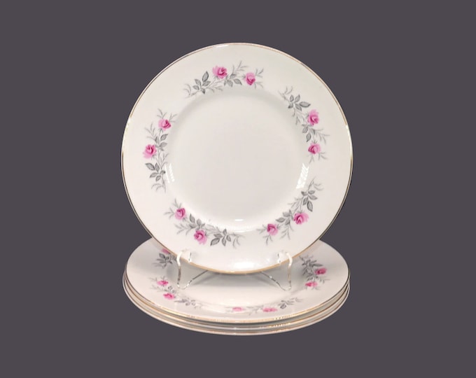 Four Myott MYO33 salad plates made in England.