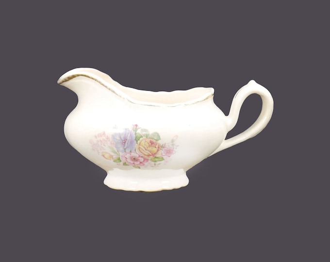 Sovereign Potters Barbara Ann 880-47 gravy boat only. English ironstone decorated in Canada.