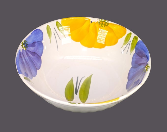 Vintage Maxam Italian Daisy pasta serving bowl, mixing bowl made Italy.