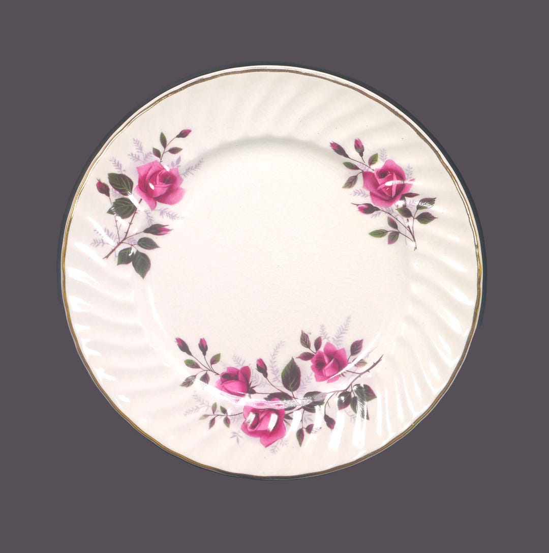 イギリス製　アンティーク　ジョン・リッジウェイ　クラレンドン　２６cmプレート Vintage Ridgway Fragrance bread plate. England. - Etsy 日本