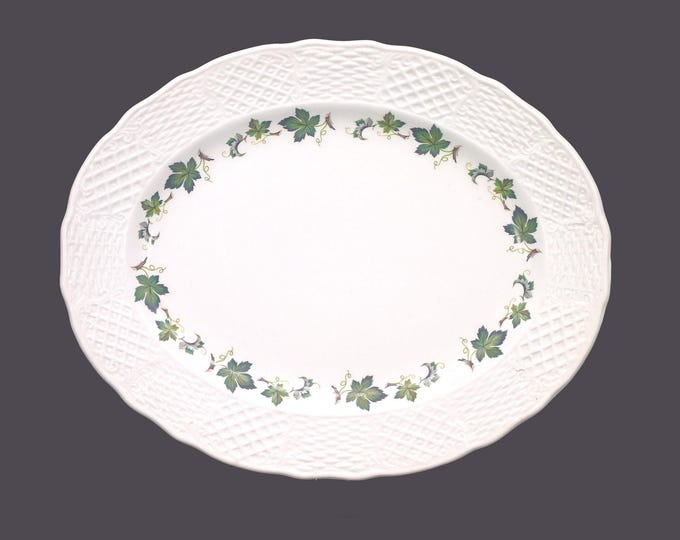 Simpsons Potters Concord oval platter. Marlborough Old English Ironstone made in England.