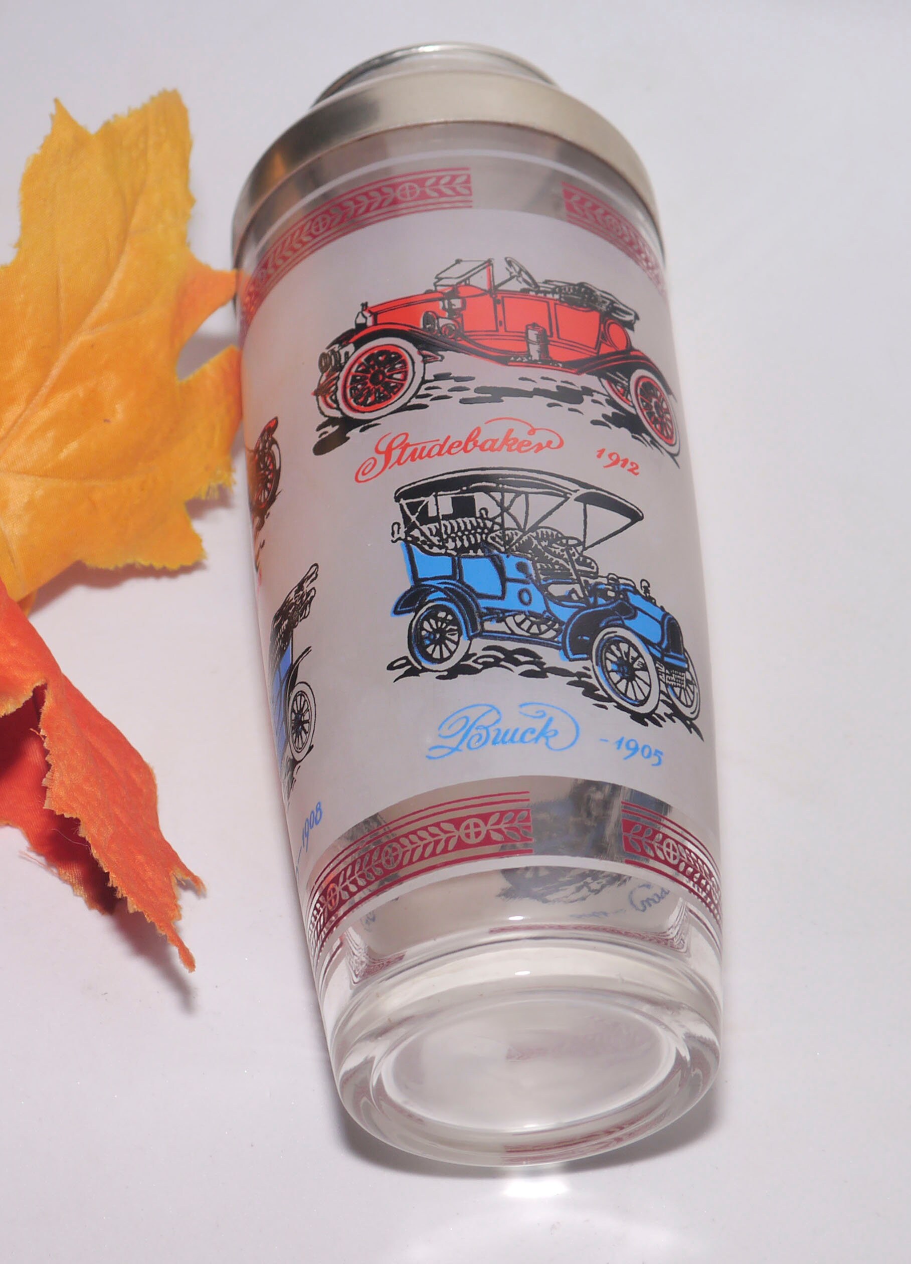 Mid-century Hazel Atlas cocktail | martini shaker | drink dispenser